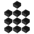 thumbnail image 2 of Disipador de calor en forma de T, 10 piezas Disipador de calor de aluminio negro Disipador de calor de aluminio Radiadores Resultados impresionantes, 2 of 8