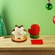 thumbnail image 5 of Caja de regalo con vela de cera de soja con aroma navideño | Formas multicolores de árbol y hombrecito de jengibre | Aroma duradero | Aromas románticos de ylang-ylang, rosa y jazmín | Decoración, 5 of 6