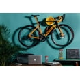 thumbnail image 4 of cycloc Solo - Wall Mount Bike Storage Rack – Vertical and Horizontal Cycle Storage - Orange, 4 of 4
