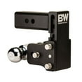 thumbnail image 2 of B&W TS10037B Tow & Stow Dual Ball Mount 5.5" Rise Trailer Hitch w/ 5" Drop, 2 of 5