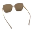 thumbnail image 7 of Womens Oversized Butterfly Rectangle Fashion Rhinestone Arm Sunglasses Grey - Brown, 7 of 7