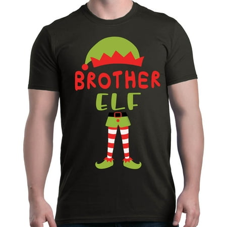 Shop4Ever Men's Brother Elf Costume Funny Christmas Xmas Graphic T-shirt