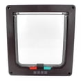 thumbnail image 2 of Taykoo Dog Cat Security Flap Door Automatic Lockable Adjustable Freedom Sliding Glass Door Pet Supplies, 2 of 5