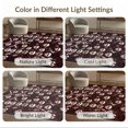 thumbnail image 7 of ODIKA 9'x12' Washable Area Rug Horror Gothic Skull Novelty Goth Vintage Spooky Border Ghost Flowing Dynamic for Dining Room, Basement, Large Office, Non-Slip Chair-Friendly, 7 of 7