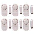 thumbnail image 1 of 6Sets/Pack Wireless Anti Theft Apartment Burglar Alert Door Alarm Window for Home Security DIY Magn, 1 of 5