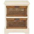 thumbnail image 3 of Safavieh Saule 2 Tiroirs Armoire de Rangement en Blanc, 3 of 5