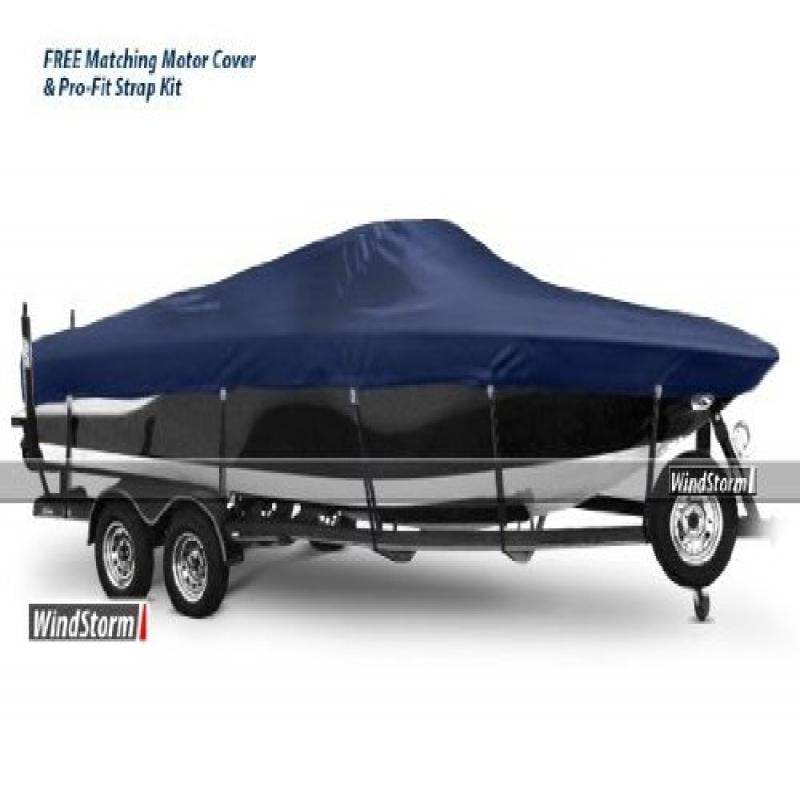 Eevelle WSVR25102 Burgundy WindStorm SemiCustom Boat Cover