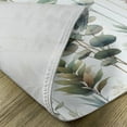 thumbnail image 4 of Ambesonne Green Place Mats Set of 4, Watercolor Look Urban Jungle, Standard Size, Slate Brown White Khaki, 4 of 5