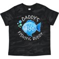 thumbnail image 3 of Inktastic Daddy's Fishing Buddy with Cute Blue Fish Boys or Girls Toddler T-Shirt, 3 of 5
