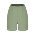 thumbnail image 5 of biudgviw Pajama Shorts for Women Ultra-Soft Sleep Shorts with Pockets Elastic High Waisted Sleepwear Summer Loungewear Pj Bottoms, 5 of 6