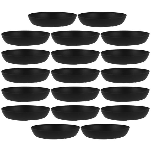 20pcs Plastic Plant Drainage Trays Plastic Planter Pot Saucers Potted Plant Saucers