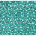thumbnail image 4 of oneOone Organic Cotton Poplin Twill Fabric Floral Block Printed Craft Fabric BTY 42 Inch Wide, 4 of 4