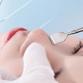 thumbnail image 5 of Double Ended Curved Blackhead Remover – 1pc – Angled Pimple Popper, Comedone Extractor, Acne Tool – With Loop & Needle – 1pc, 5 of 7