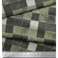 thumbnail image 2 of Soimoi Poly Georgette Fabric Flower Artistic Printed Craft Fabric by The Yard 52 Inch Wide, 2 of 3