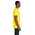 thumbnail image 2 of Justblanks Men's Adult Classic Cotton Performance Perfect Crew Neck Nano Regular-Fit Short Sleeve T-Shirt For Men - YELLOW - 4X-Large, 2 of 3