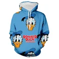 thumbnail image 3 of MINISO Disney Donald Duck - Sudadera unisex con gráficos de dibujos animados en 3D para hombre y mujer, estilo retro, informal, moda deportiva, estilo callejero, 3 of 5