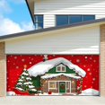 thumbnail image 2 of LLDYYDS Exquisite Christmas Garage Banner with Colors for Festive Holiday Atmosphere and Outstanding Decoration Various Styles, 2 of 4
