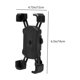 thumbnail image 3 of Soporte para teléfono de bicicleta | Set para manillar y muñeca para bicicletas de carretera y montaña | Soporte con bloqueo y rotación de 360° | Plástico duradero y resistente a impactos | Ajuste, 3 of 8