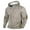 D105/Khaki, variant on Afdoent Men's Fashion Hoodie Men's Fall And Winter Solid Color Street Hooded Sweatshirt Retro Streetwear