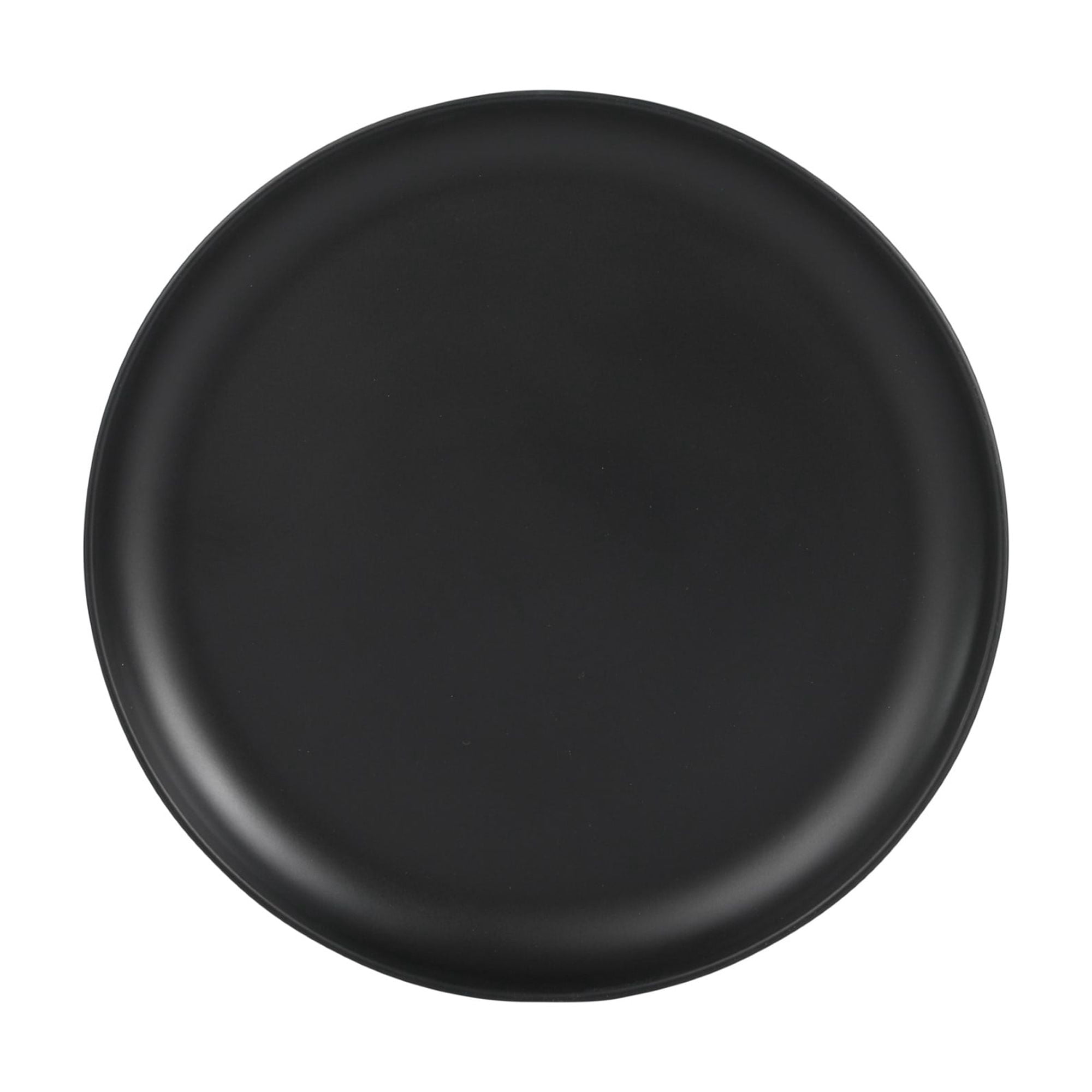 Gibson Home Fairhope 12 Piece Melamine Dinnerware Set - Matte Black