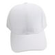 thumbnail image 3 of Gorra de Baloncesto con Visera Unisex Deporte Al Sombrero para para golf con Causal - unico Blanco Yinane Sombrero de sol liso al aire libre, 3 of 6