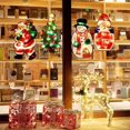 thumbnail image 3 of OUSITAID Christmas LED Santa Claus Suction Cup Window Fairy Hanging LIght Holiday Decor, 3 of 8