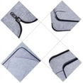 thumbnail image 5 of Ropch 15.6" Laptop Sleeve, Felt, Grey & Black, 5 of 7
