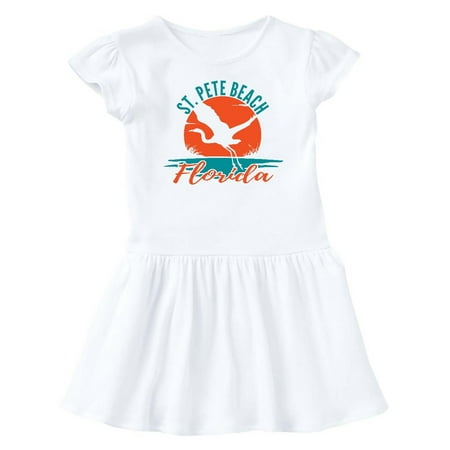 

Inktastic St. Pete Beach Florida Vacation Gift Baby Girl Dress