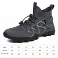 thumbnail image 3 of Chaussures de Plage pour Hommes Lacets Élastiques Respirants Confortables pour Randonnée en Plein Air, 3 of 6