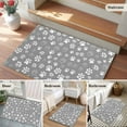 thumbnail image 5 of Dog Claws Entryway Rug 2'x3'&nbsp; Non Slip Front Door Mats, Grey Vintage Cartoon Funny Animals Print Entrance Rugs Indoor Outdoor Carpet, Washable Floor Mats Small Area Rug for Bedroom Kitchen, 5 of 8