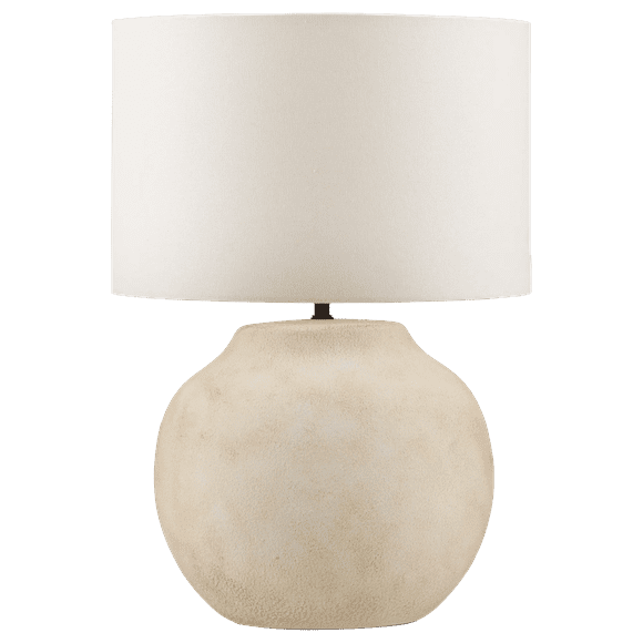 Bouclair Off White Ceramic Table Lamp