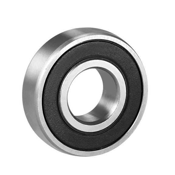 Unique Bargains Deep Groove Ball Bearing 6003RS Double Sealed, 17mmx35mmx10mm Chrome Steel