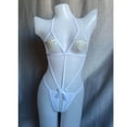 thumbnail image 2 of Fashion Sets for Women Trendy, Lingerie For Women Halter Lingerie Teddy One Piece Bodysuit Bow Lingerie Gift for Bride, 2 of 6