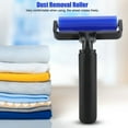 thumbnail image 4 of Dust Removal Sticky Silicone Roller Anti static Roller Brush Manual Cleaner Tool 4", 4 of 8