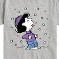 thumbnail image 3 of Peanuts - Lucy Snow - Toddler & Youth Short Sleeve Graphic T-Shirt, 3 of 6