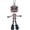 Libra(Sep 23–Oct 22), variant on Steampunk Wooden Robot Zodiac Necklace – Handmade Punk Style Pendant for Men & Women – 12 Horoscope Signs Gift – Unique Wood Punk Goth Jewelry for Birthdays & Fashion Lovers[l8169]