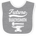 thumbnail image 3 of Inktastic Future Blacksmith Anvil Boys Baby Bib, 3 of 4