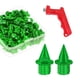 thumbnail image 2 of 60 Piezas Clavos para Zapatos de Pista Clavos de Pista de Repuesto de 5 mm Clavos para Correr en Pista y Campo para Distancias Cortas, Correr Hombres Verde, 2 of 8