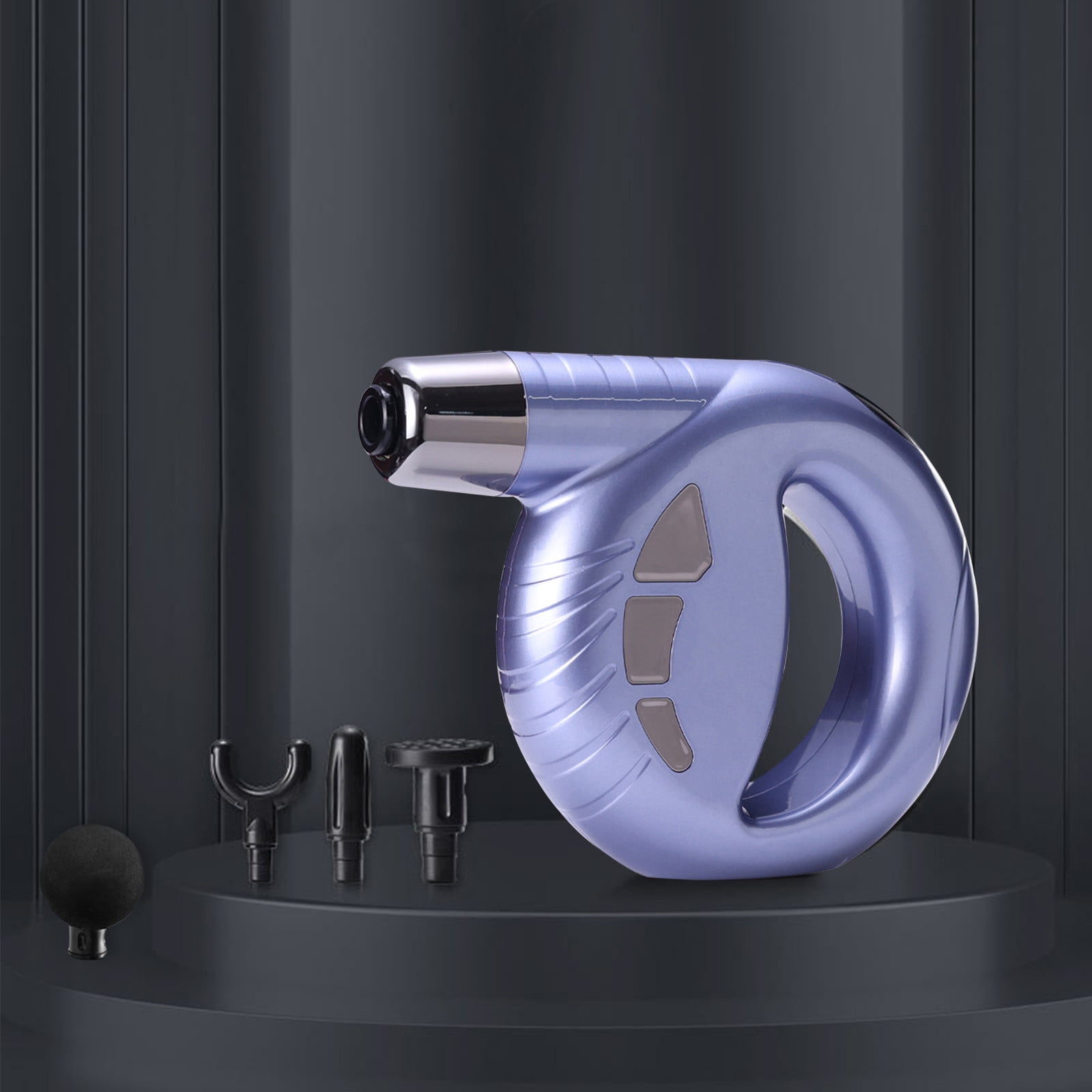 Electric Muscle Massager With LCD Screen, Portable Handheld Muscle Massage Machine, With 4