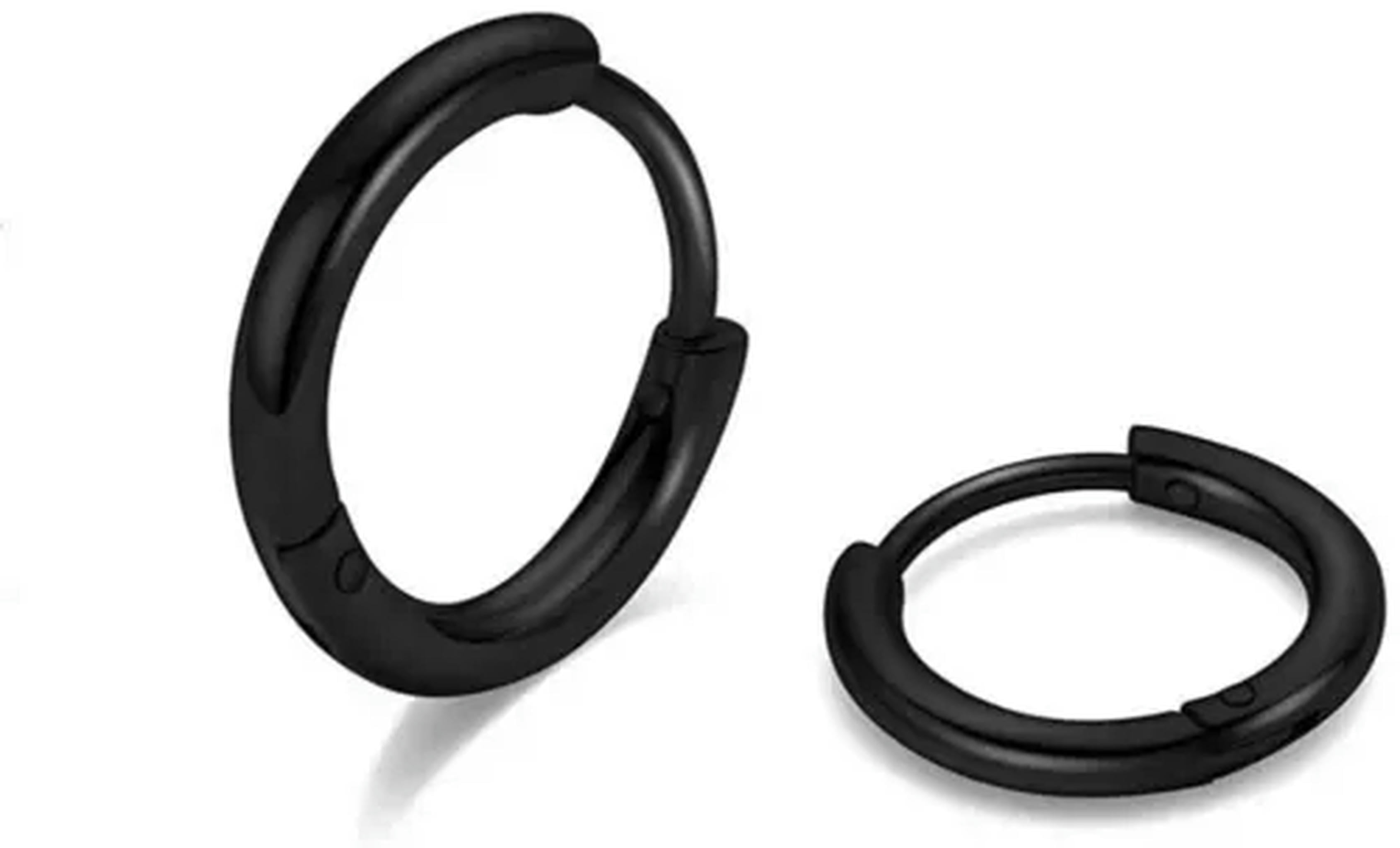 Small Stainless Steel Hoop Earrings - 6mm Cartilage Nose Ring Piercing For Men & Women