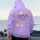 thumbnail image 1 of WILLBEST Sudaderas En Pareja Sudaderas con Capucha y Sudaderas para Hombre Sudadera con Capucha Informal Holgada con Estampado De Letras para Uso Diario Otoño Invierno Ropa De Calle Cómoda Grande, 1 of 3