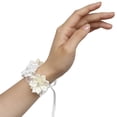 thumbnail image 3 of Beautiful Bride Bridesmaids Ribbon Wrist Flower Wedding Decoration 6Pcs US Party Accessories, 3 of 7