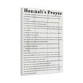 thumbnail image 3 of Scripture Walls Hannah's Prayer 1 Samuel 2:1–10 White Bible Verse Canvas Christian Wall Art Ready to Hang Unframed, 3 of 12
