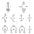thumbnail image 4 of Kit De Piercings De Acero Inoxidable 43 Piezas, 4 of 5