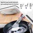 thumbnail image 3 of Toystoory Cepillo de limpieza de platos 2 en 1, herramientas de esponja, lavavajillas, , dispensador de fregador automático multifuncional Cocina y Comedor, 3 of 6