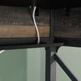 thumbnail image 2 of Sauder Foundry Road™ Table Desk, Carbon Oak, 428157, 2 of 8