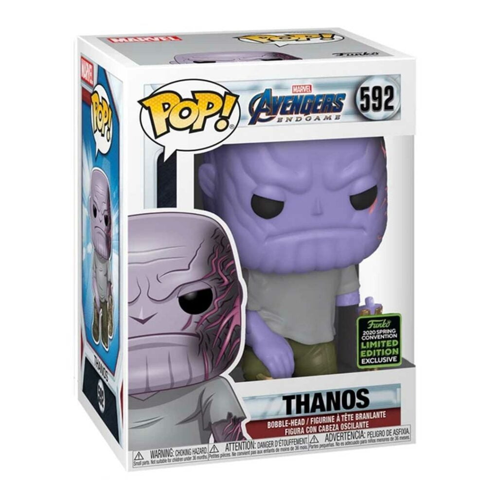 New Original figure Marvel Avengers Endgame Funko POP Thanos 453 