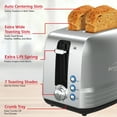 thumbnail image 5 of Brentwood Select 2-Slice 850-Watt Extra-Wide Slot Stainless Steel Toaster, 5 of 8
