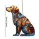 thumbnail image 5 of Atrapasol acrílico con colgante de animales coloridos, adorno para ventana, impresión acrílica 2D, decoración festiva para árbol de Navidad y hogar., 5 of 8
