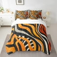 Geometry Stripes King Bedding Sets 7Piece Abstract Art Bedding